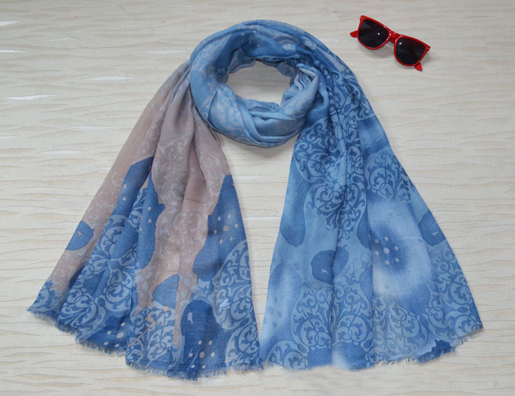 Satin silk scarf wholesale