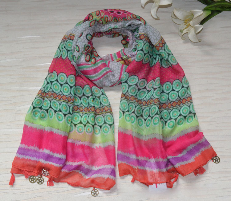 Wholesale cotton long scarf