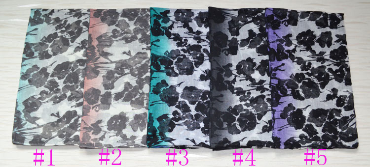 Wholesale fashion printed viscose scarf