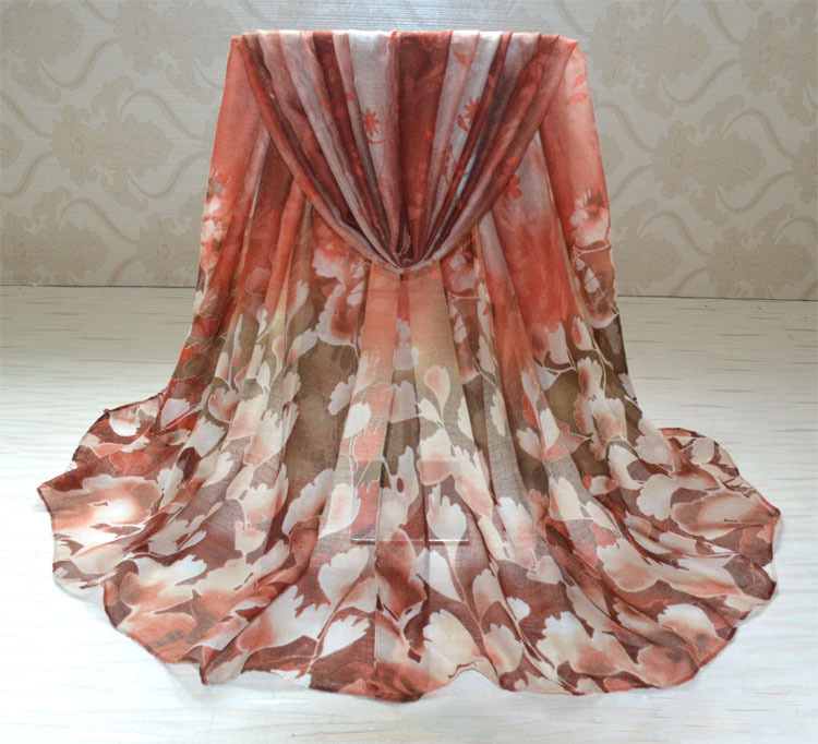 Wholesale viscose silk scarf