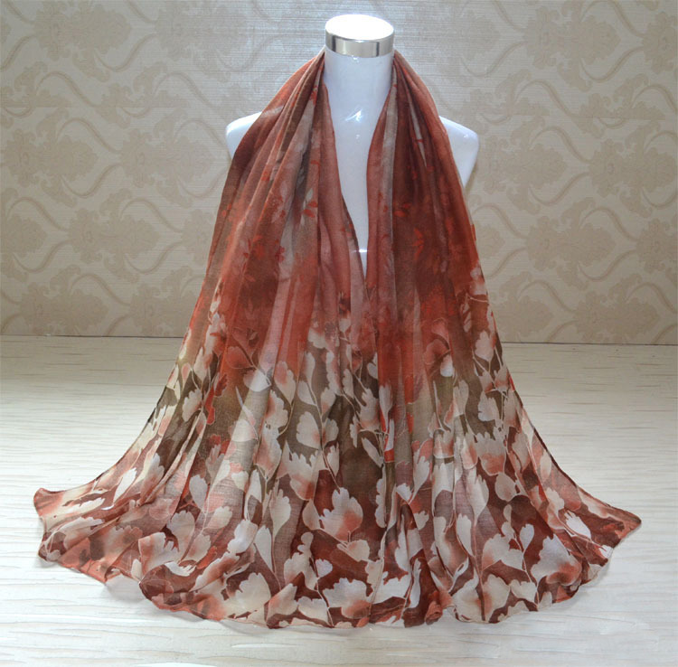 Wholesale viscose silk scarf