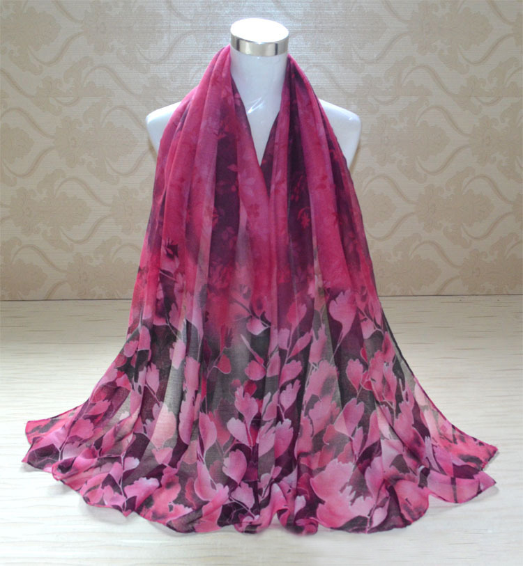 Wholesale viscose silk scarf