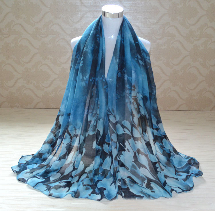 Wholesale viscose silk scarf