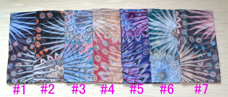 Women silk viscose scarves wholesale