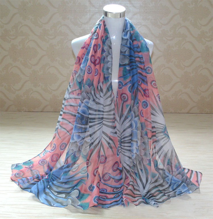 Women silk viscose scarves wholesale