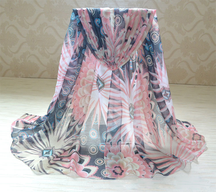 Women silk viscose scarves wholesale