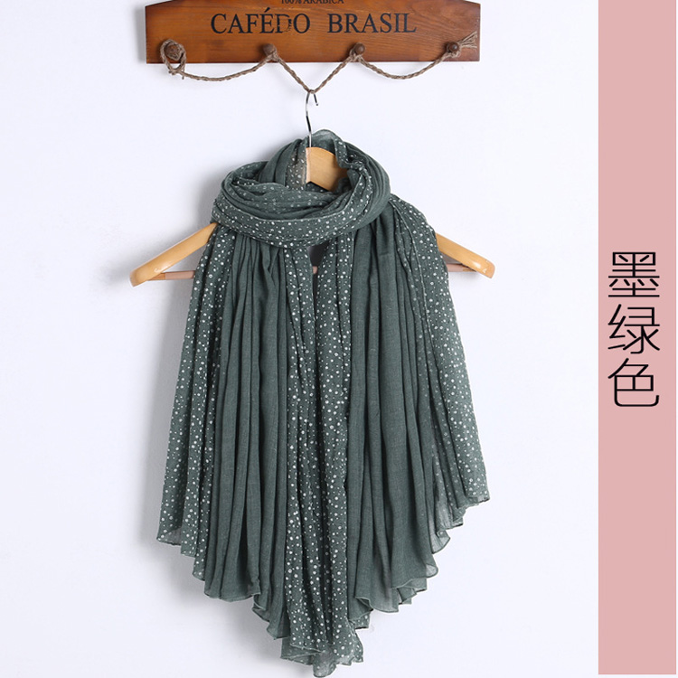 Long women cotton scarf wholesale