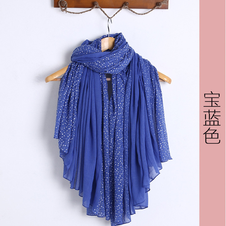 Long women cotton scarf wholesale
