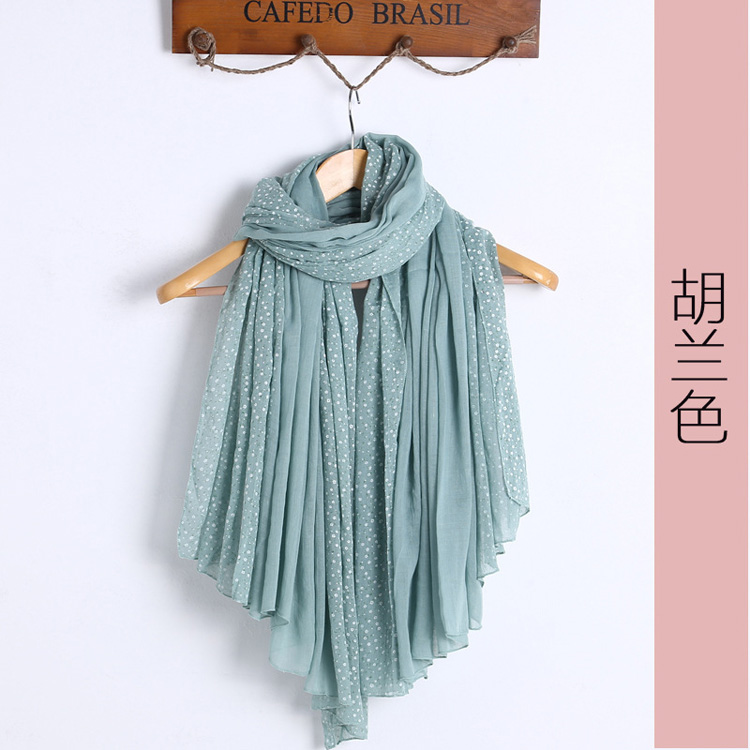 Long women cotton scarf wholesale