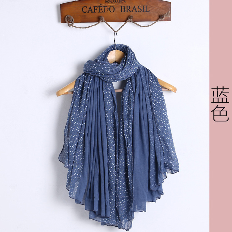 Long women cotton scarf wholesale