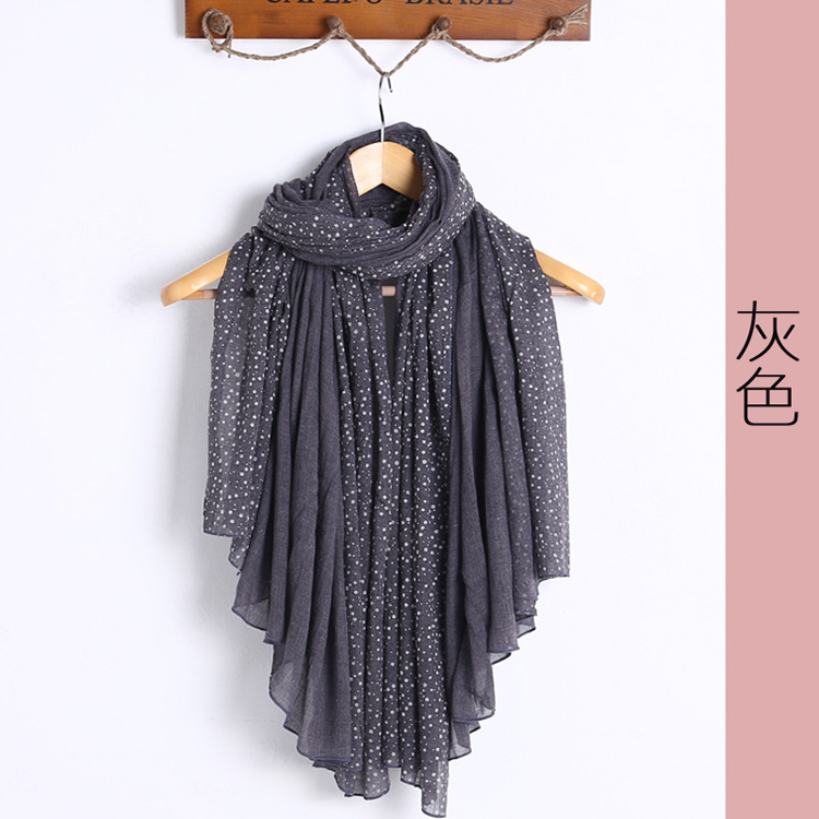 Long women cotton scarf wholesale