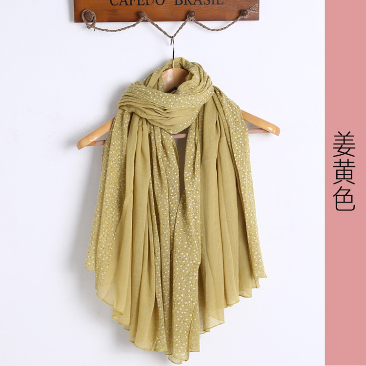 Long women cotton scarf wholesale
