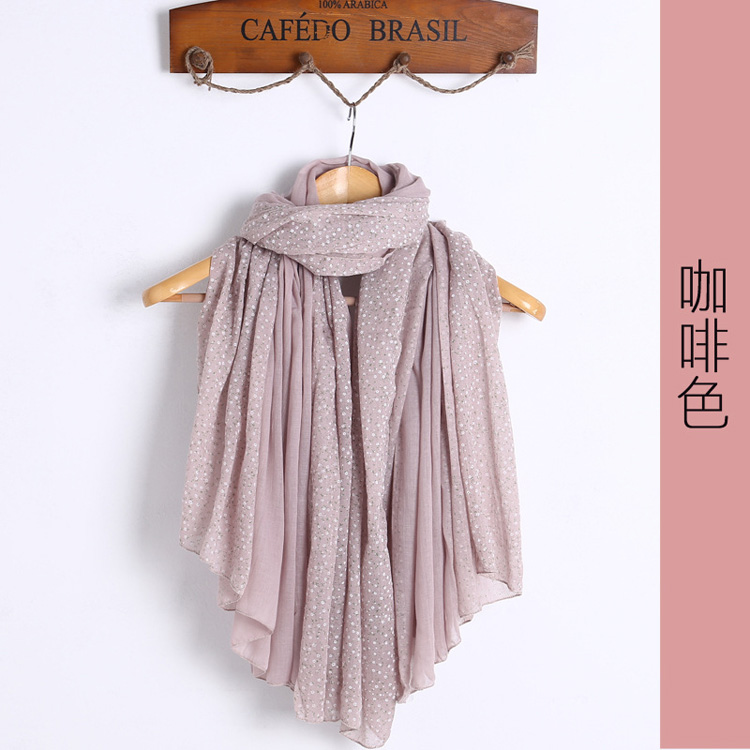 Long women cotton scarf wholesale