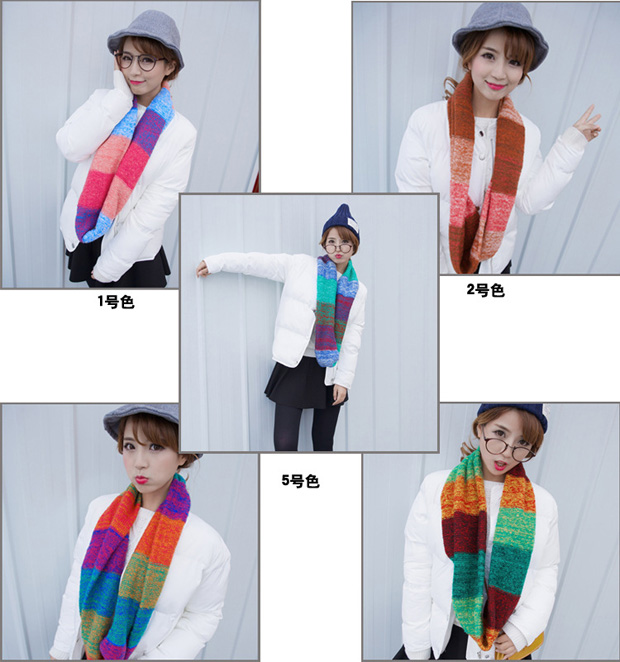 Wholesale wool bib scarf