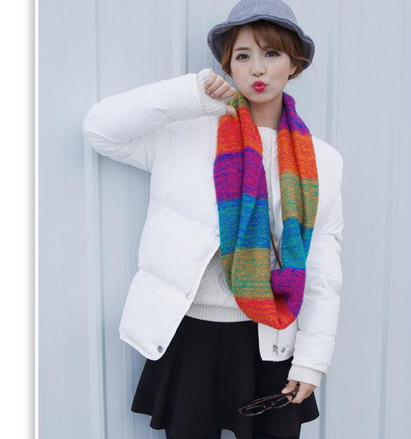 Wholesale wool bib scarf