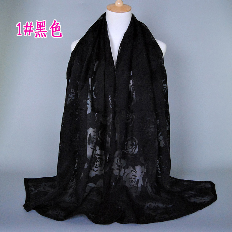 Polyester scarves for women