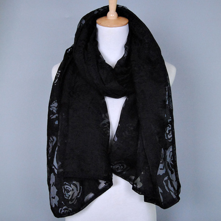 Polyester scarves for women