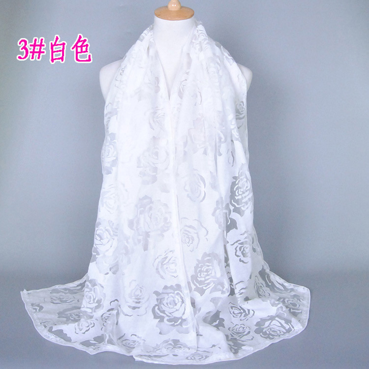 Polyester scarves for women