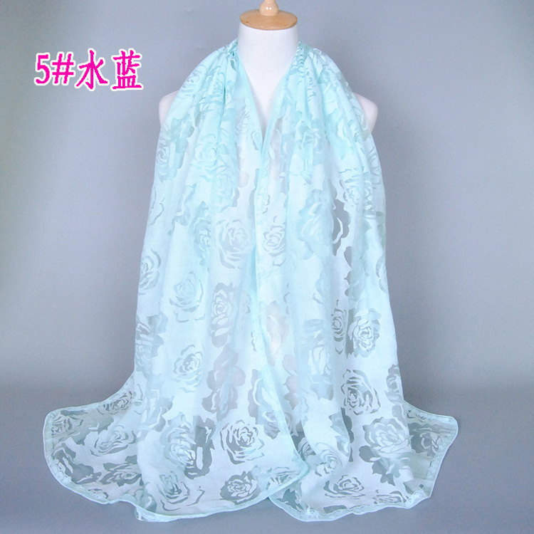 Polyester scarves for women