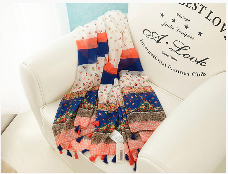 Wholesale soft fringe scarf