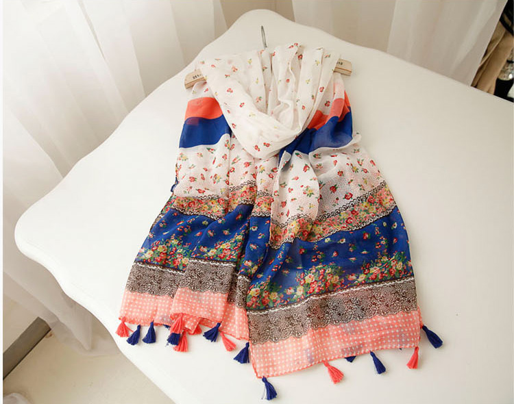 Wholesale soft fringe scarf