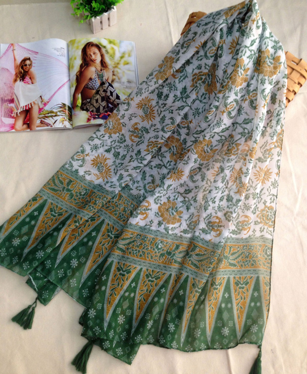 Cotton voile scarf shawl wholesale