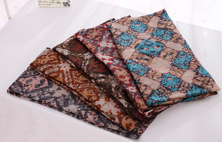 Wholesale camouflage scarf women