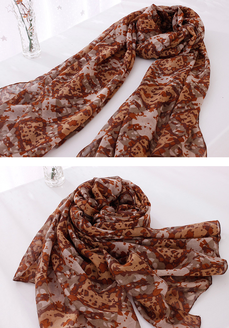 Wholesale camouflage scarf women