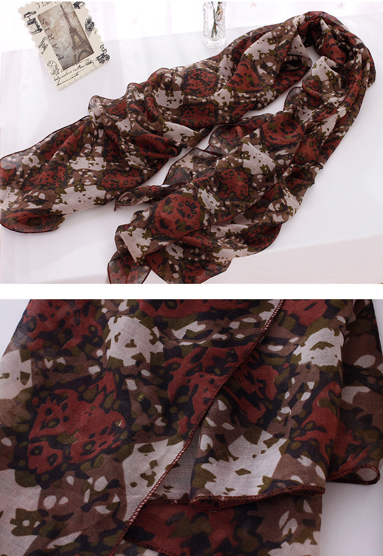 Wholesale camouflage scarf women