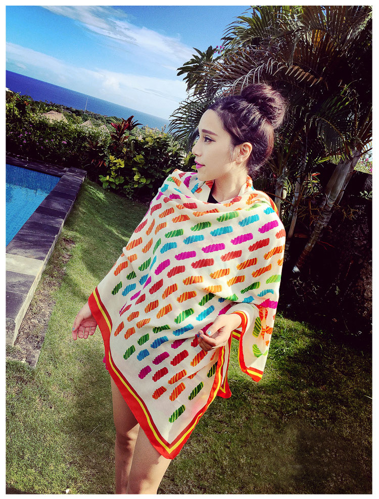 Cotton twill fabric scarf wholesale