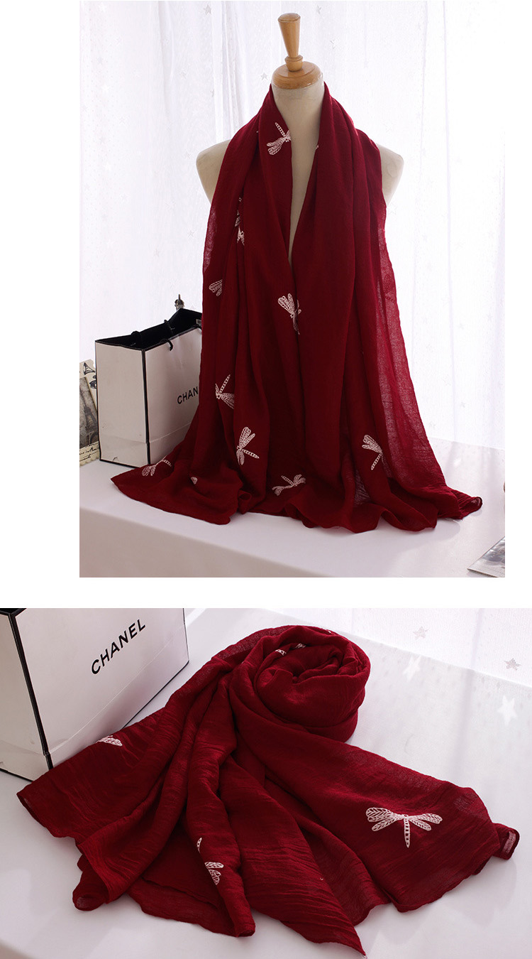 Wholesale printed woman cotton scarf