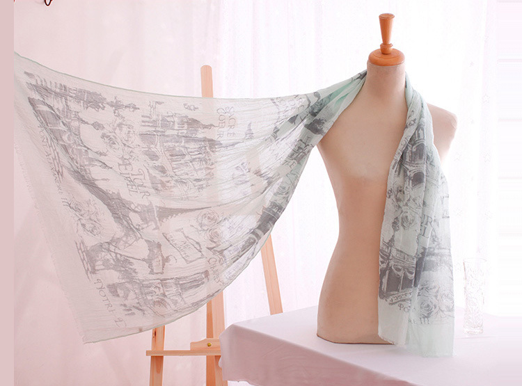 Women cotton blend scarf wholesale
