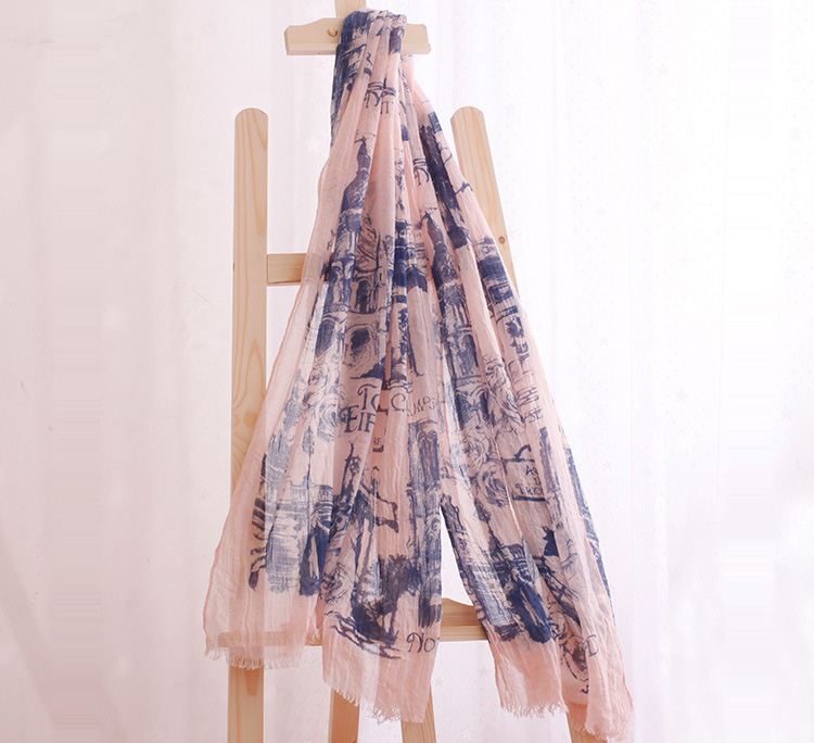 Women cotton blend scarf wholesale