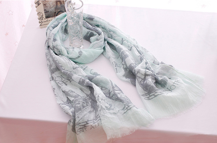 Women cotton blend scarf wholesale