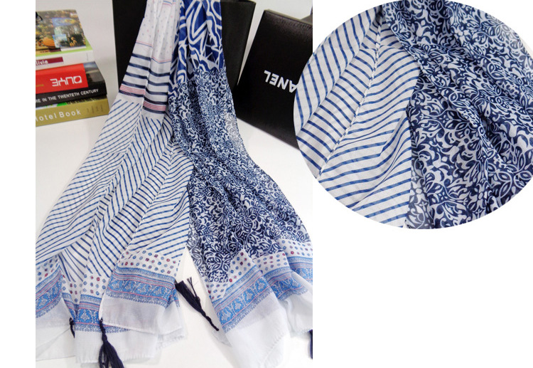 Wholesale plain cotton scarf
