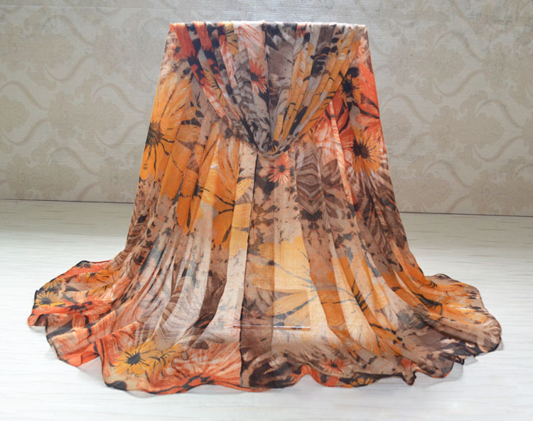 Women cotton viscose scarf wholesale