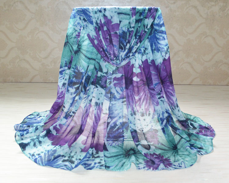 Women cotton viscose scarf wholesale