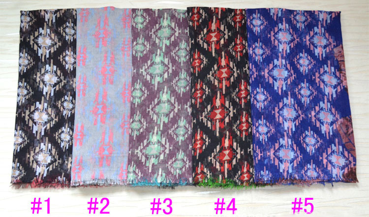 Wholesale viscose cotton scarf