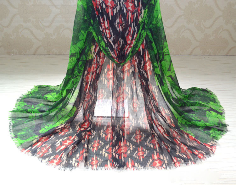 Wholesale viscose cotton scarf