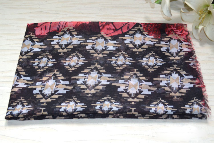 Wholesale viscose cotton scarf