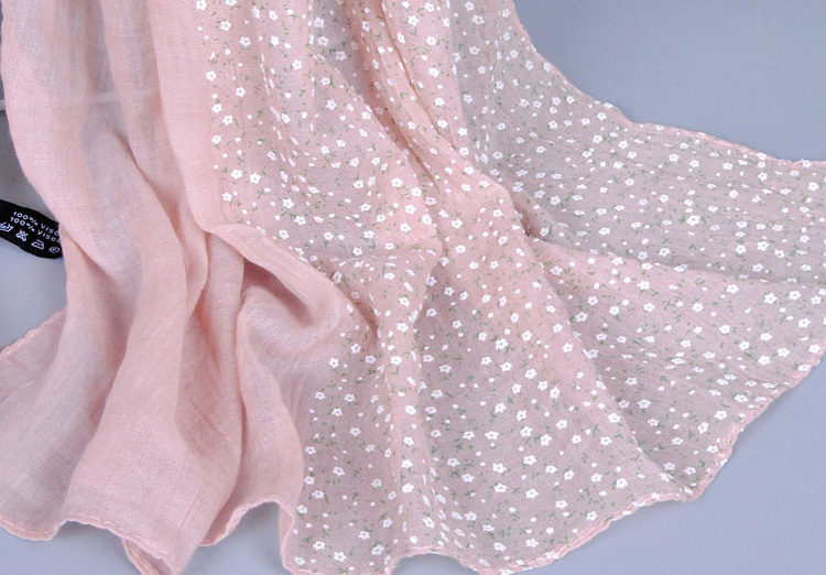 Wholesale floral scarf cotton