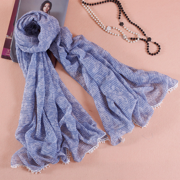 Wholesale viscose knit scarf