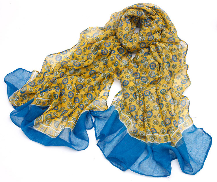 Knit cotton scarf wholesale