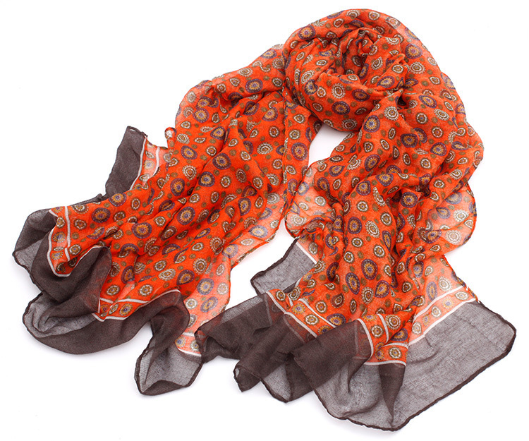Knit cotton scarf wholesale