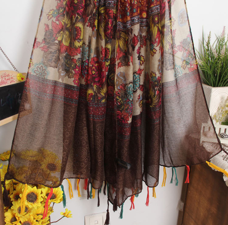 Wholesale cotton ethnic scarf