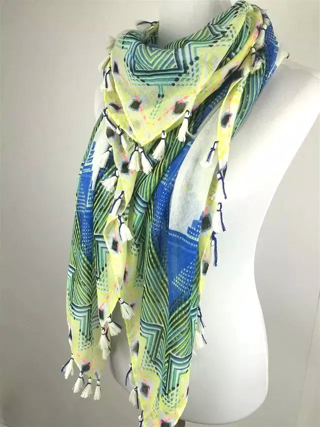Wholesale sheer cotton scarf