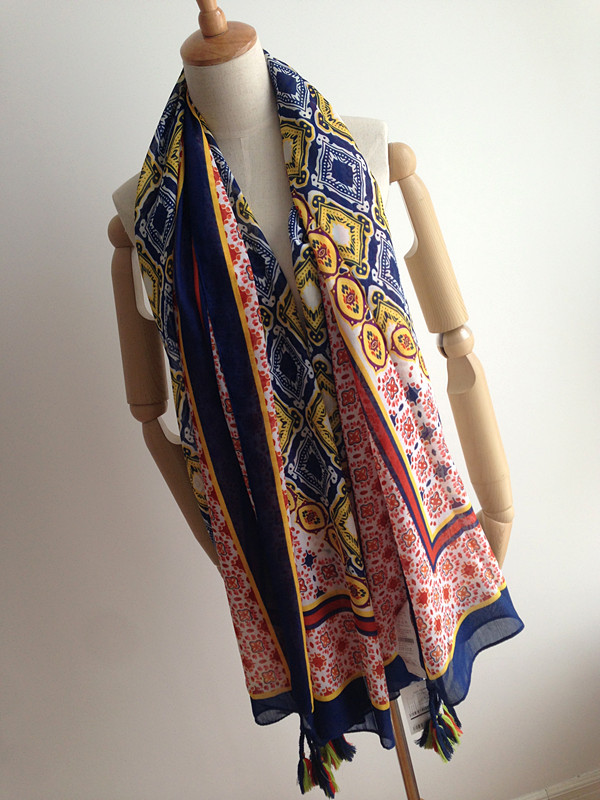 National style women scarf