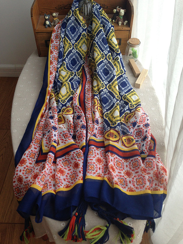 National style women scarf