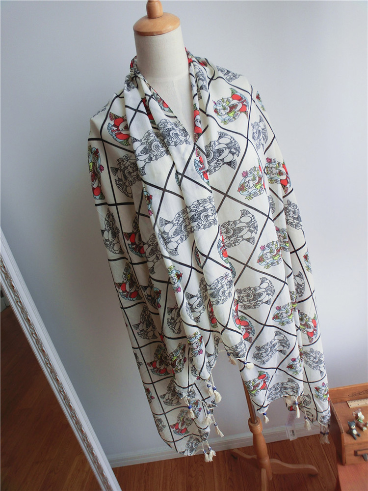 Thai cotton scarf wholesale