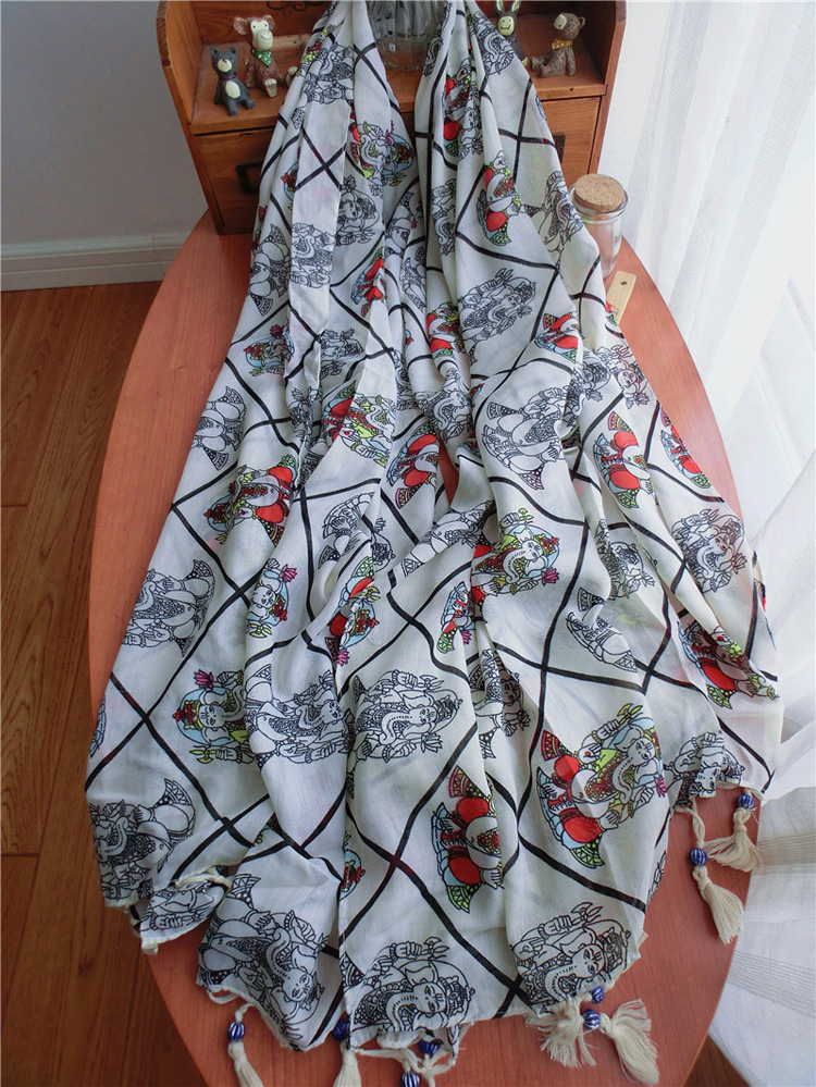 Thai cotton scarf wholesale